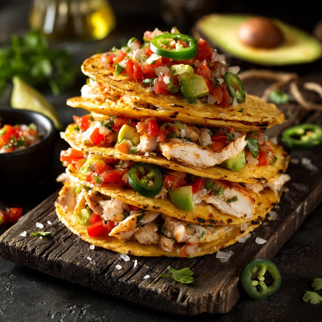 Global Mexican Chicken Tacos