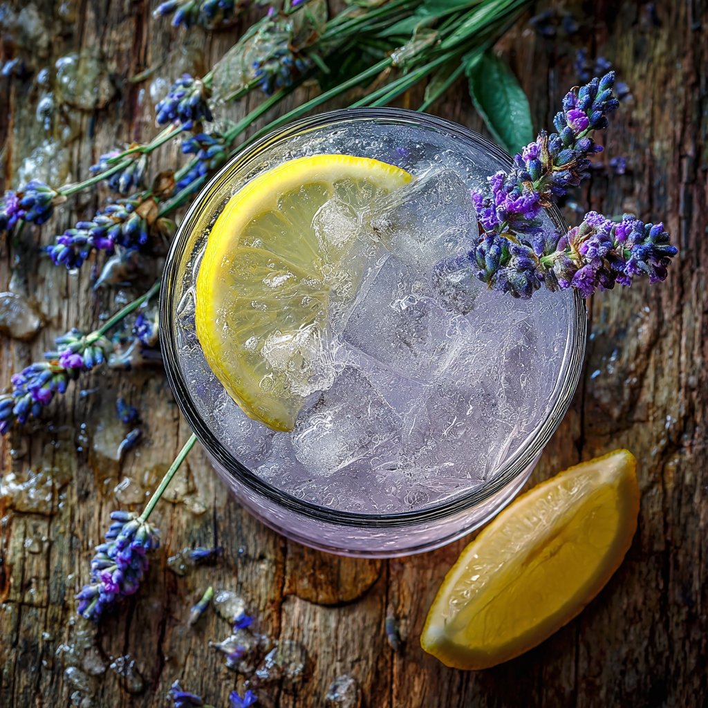 Frosted Lavender Lemonade