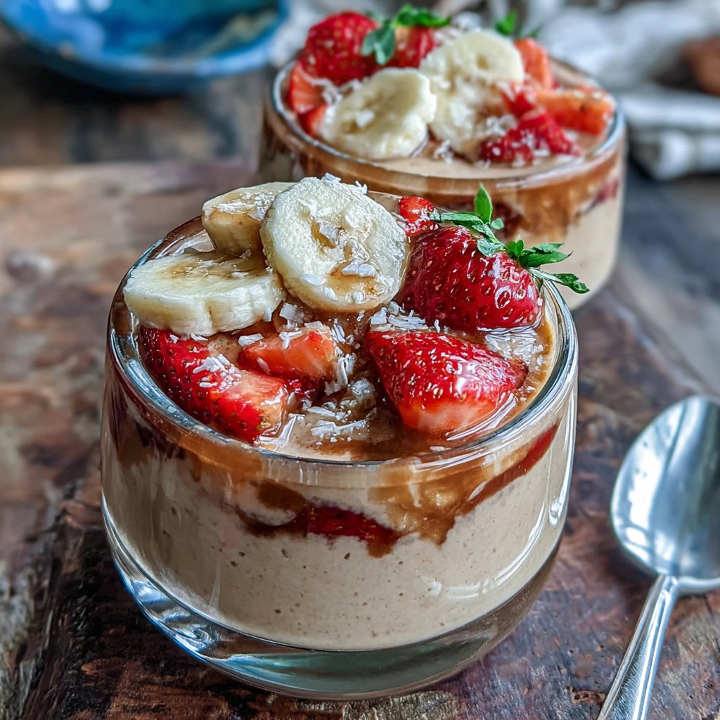 Banana Strawberry Smoothie Cups