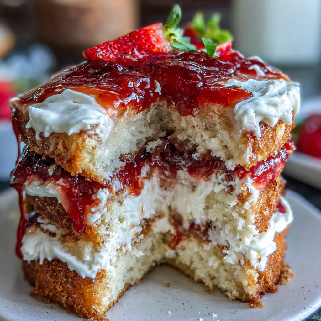 Strawberry Lemonade Layer Cake