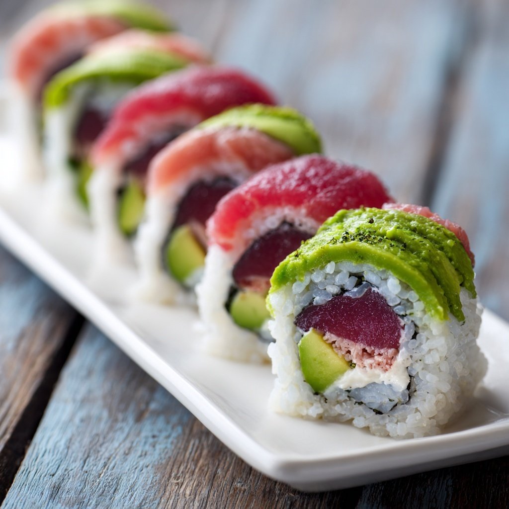 Global Japanese Sushi Rolls