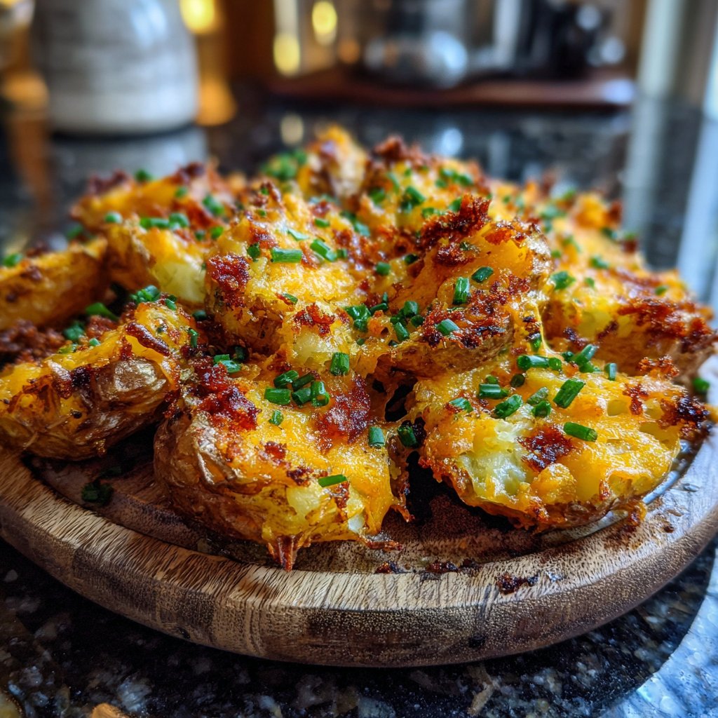 Spicy Loaded Airfryer Potatoes